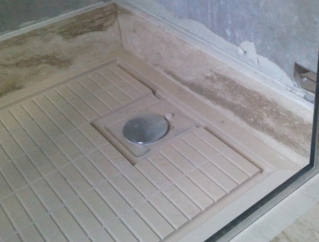 bagno in travertino
