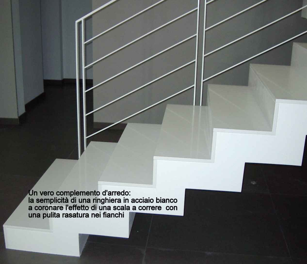 Agglomerato di quarzo lavorazioni in marmo padovalavorazioni in ... Scala interna moderna